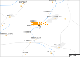 map of Zheldokov