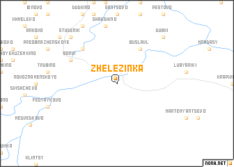 map of Zhelezinka