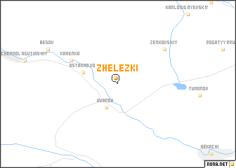 map of Zhelezki