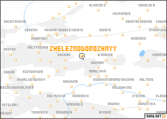 map of Zheleznodorozhnyy