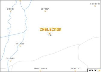 map of Zheleznov