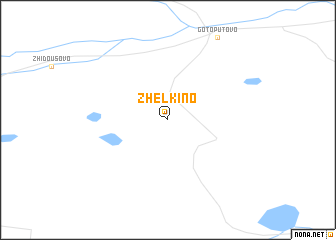 map of Zhelkino