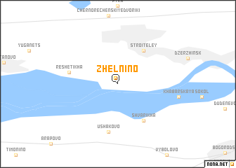 map of Zhelnino