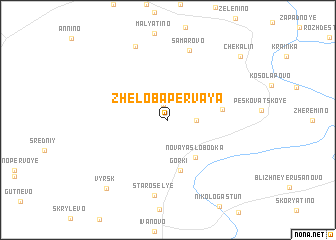 map of Zheloba Pervaya