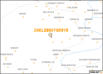 map of Zheloba Vtoraya