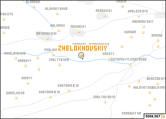 map of Zhelokhovskiy