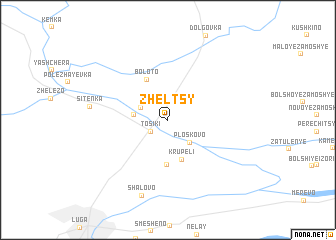 map of Zhel\