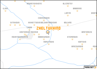 map of Zheltukhino