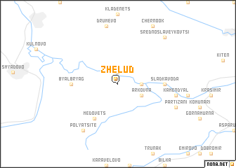 map of Zhelŭd