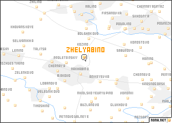 map of Zhelyabino