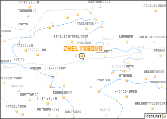 map of Zhelyabovo