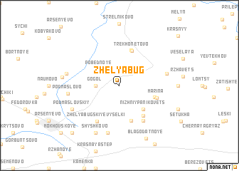 map of Zhelyabug