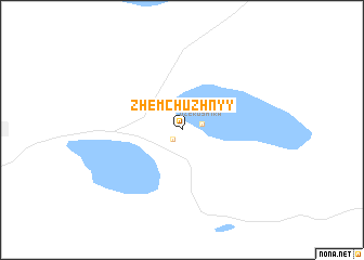 map of Zhemchuzhnyy