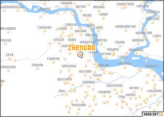 map of Zheng\