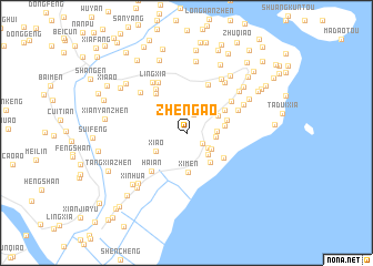 map of Zheng\