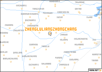 map of Zhengluliangzhongchang