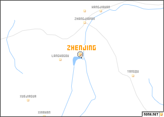 map of Zhenjing
