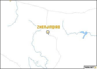 map of Zhenjinqiao