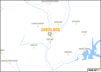 map of Zhenlong