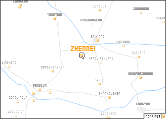 map of Zhennei