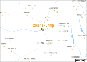 map of Zhenzhuang