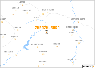 map of Zhenzhushan