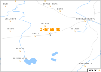 map of Zherebino