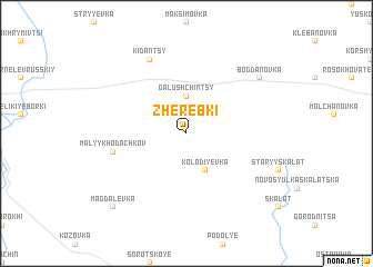 map of Zherebki