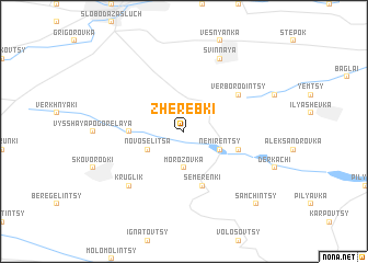 map of Zherebki