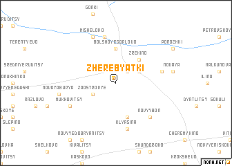 map of Zherebyatki