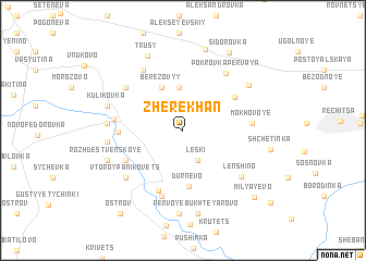 map of Zherekhan\