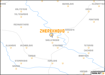 map of Zherekhovo