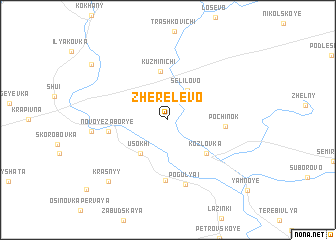 map of Zherelëvo