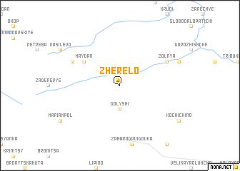 map of Zherelo