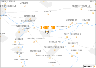 map of Zherino