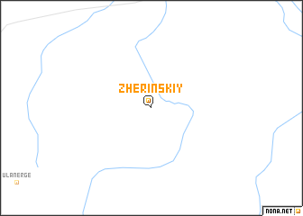 map of Zherinskiy