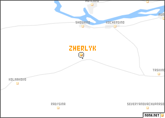 map of Zherlyk