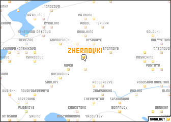 map of Zhernovki