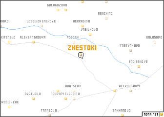 map of Zhestoki