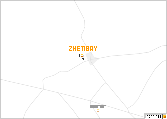 map of Zhetibay