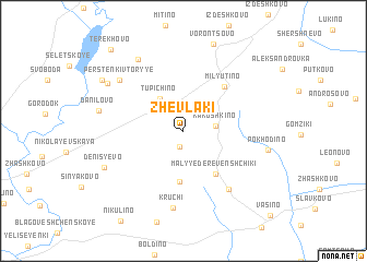 map of Zhevlaki