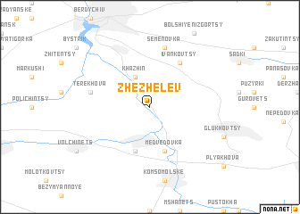 map of Zhezhelev