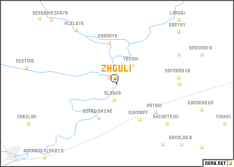map of Zhguli