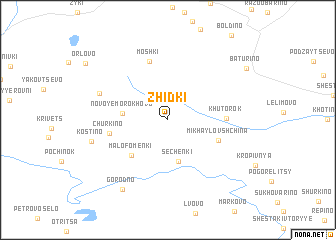 map of Zhidki