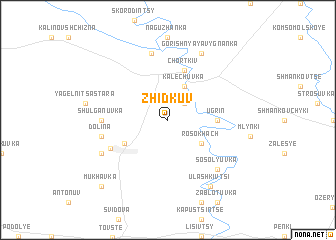 map of Zhidkuv