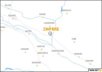 map of Zhifang