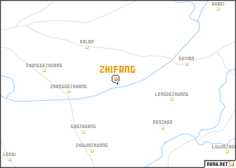 map of Zhifang