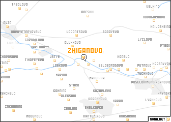map of Zhiganovo