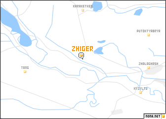 map of Zhiger