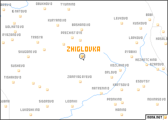 map of Zhiglovka